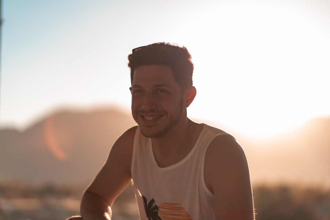 athlete smiling portrait