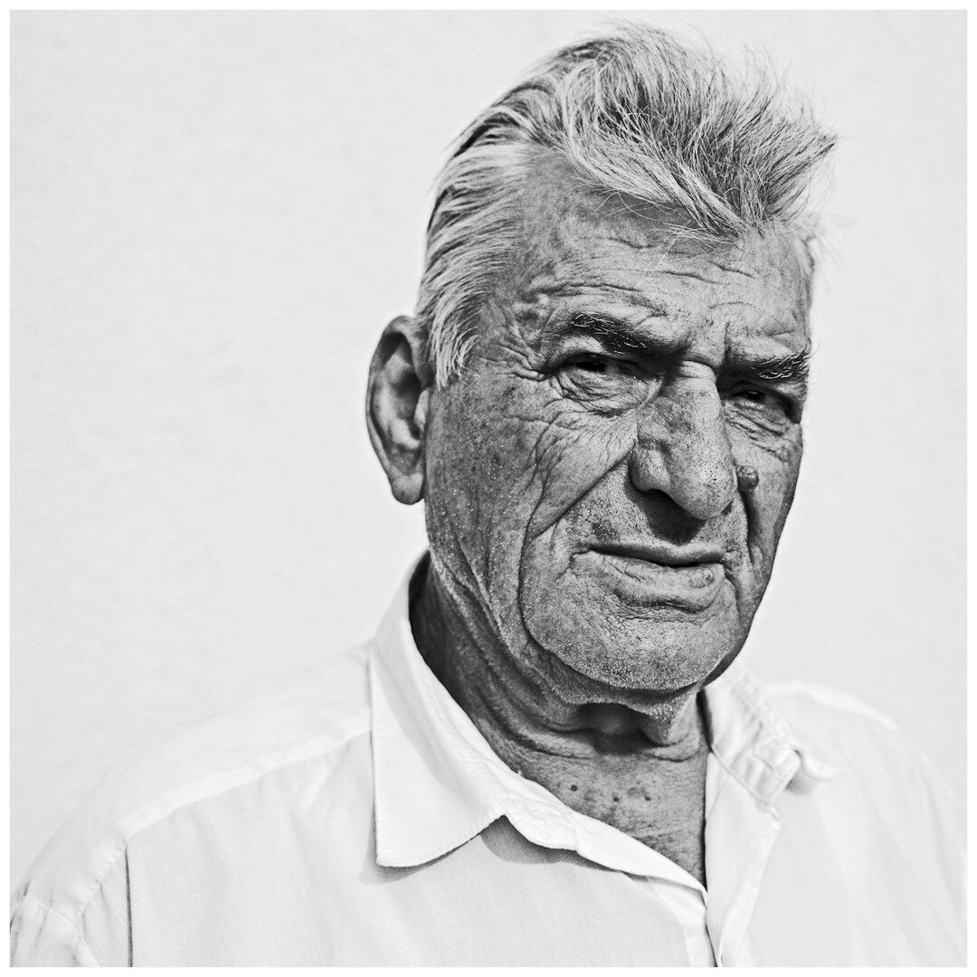 Portrait of a Croatian man editor with a beard