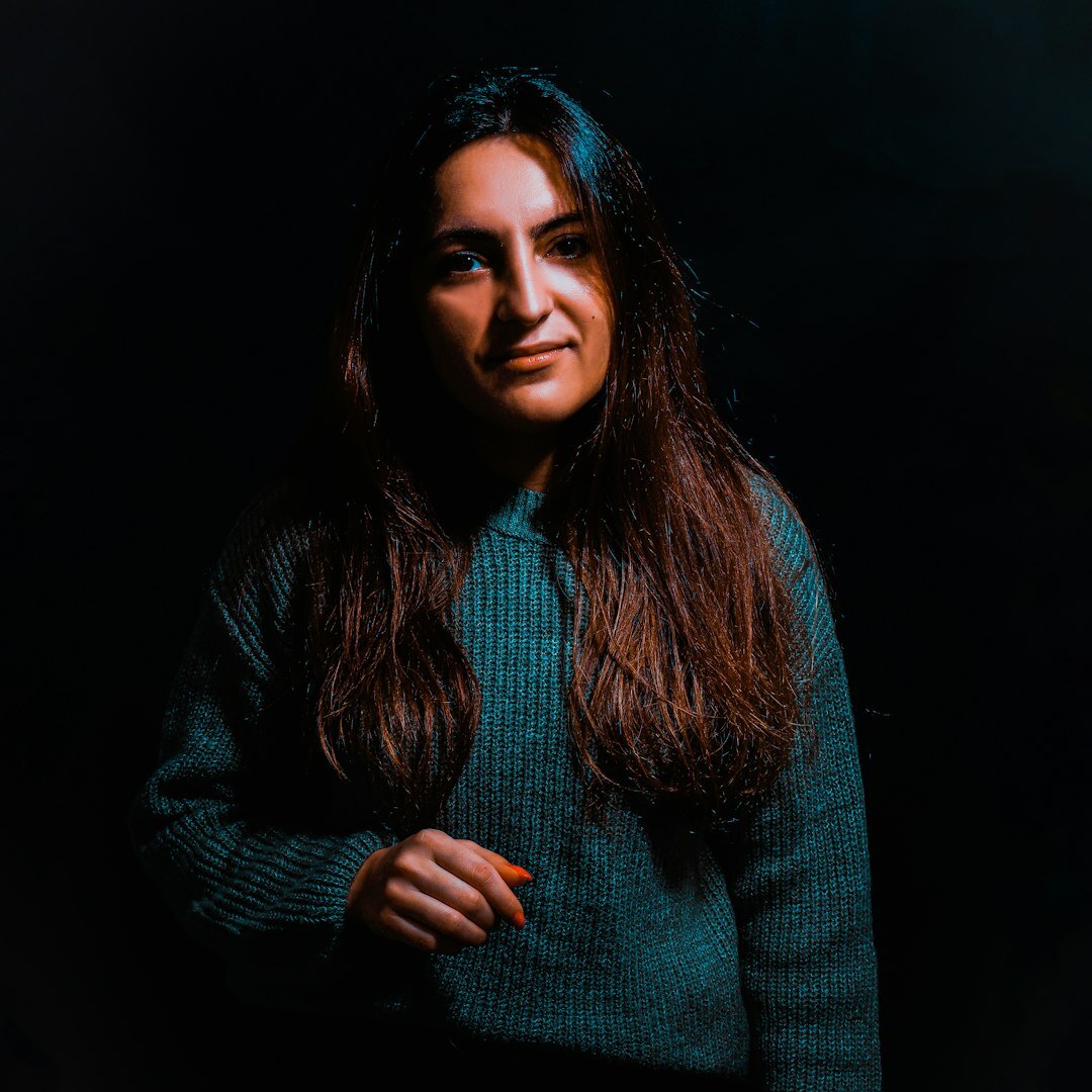 Portrait of a Croatian woman editor smiling