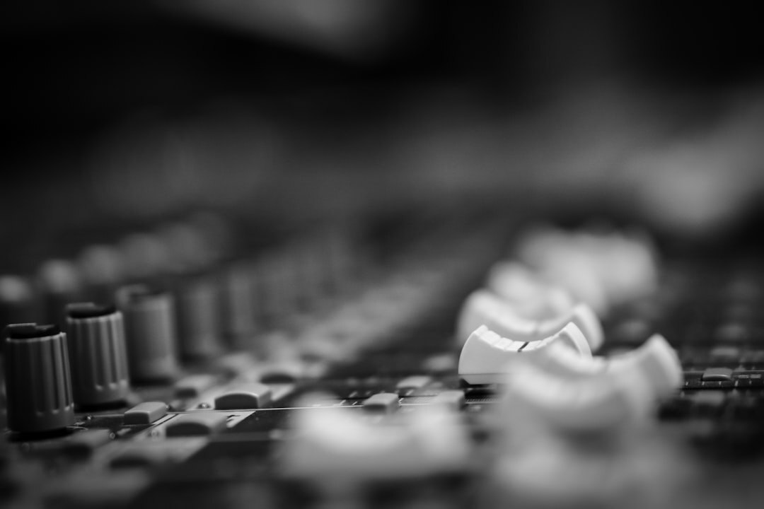 music studio recording